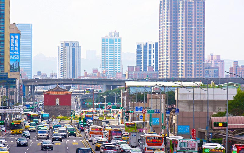 Getting around downtown Taipei